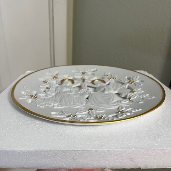 Lenox Collections - The Annunciation - Collector Porcelain Plate with 24k Gold - Picture 7 of 10